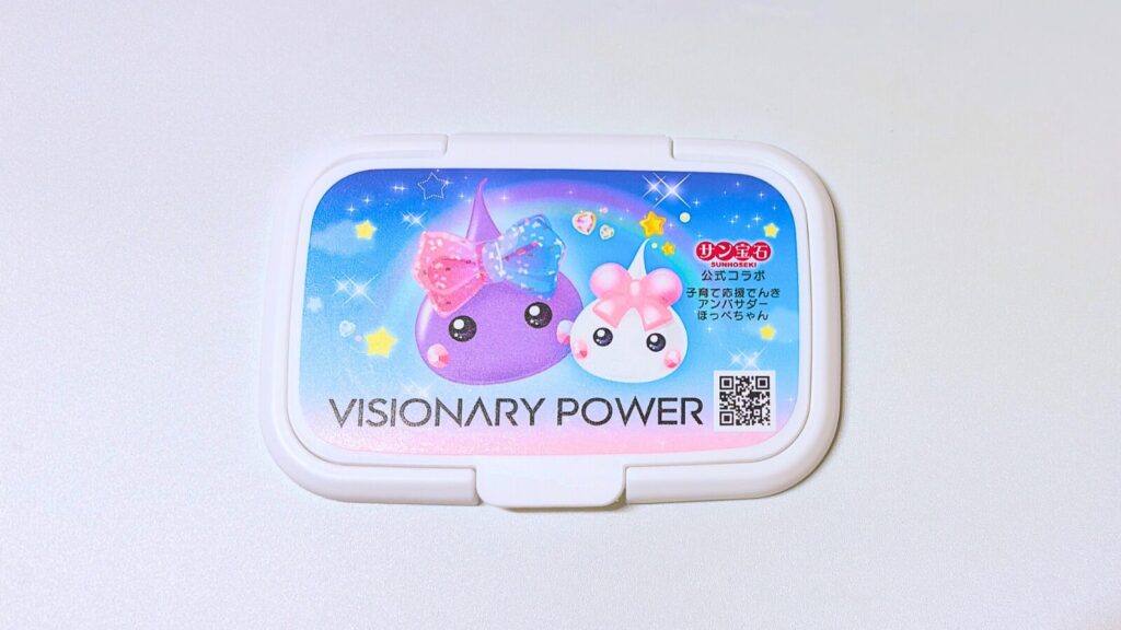 ほっぺちゃんのウエットティッシュの蓋